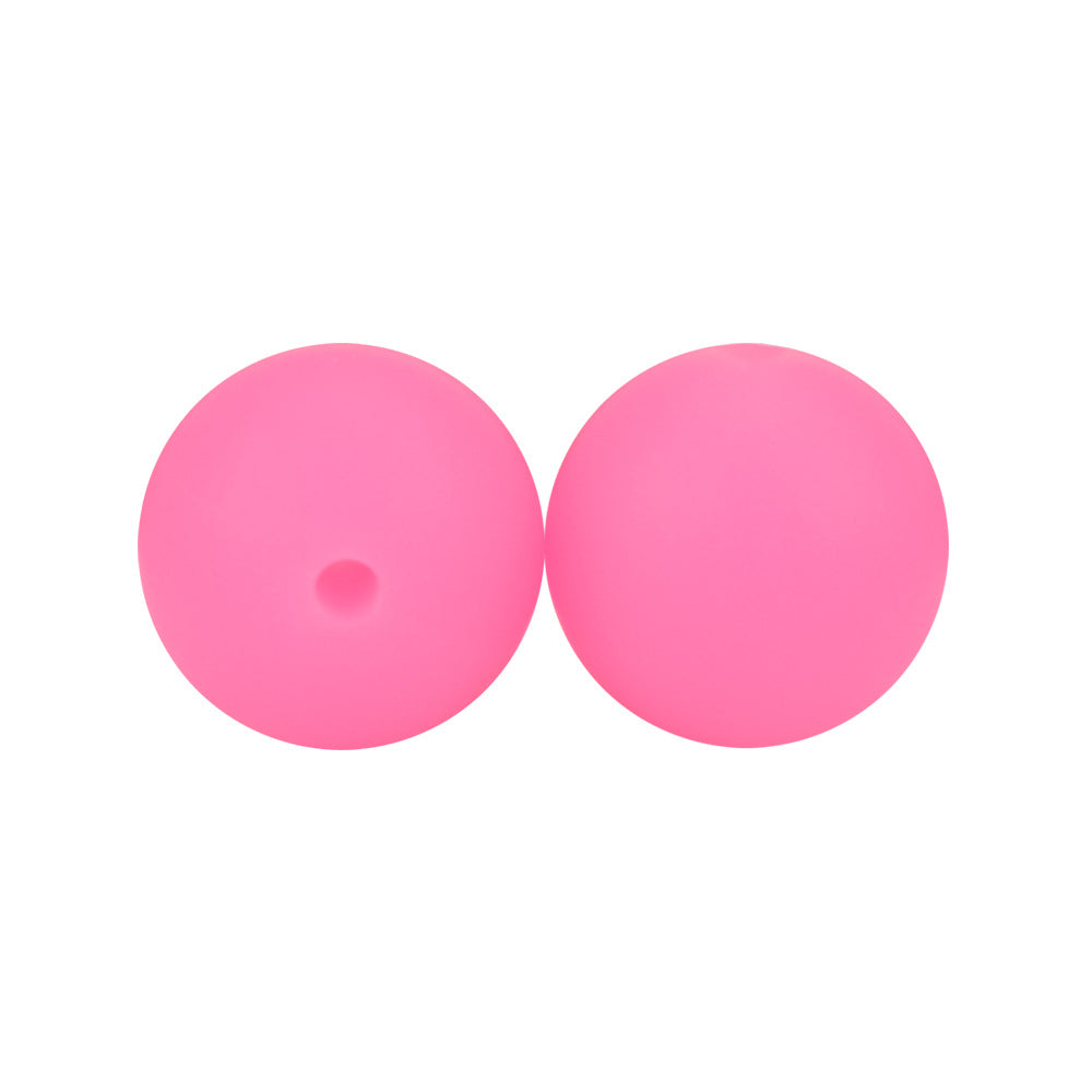 Wholesale 100PCS Glow In The Dark Beads Round Straight Hole Silicone Beads